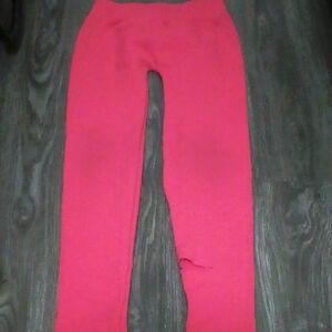 Vibrant Pink Kids Leggings